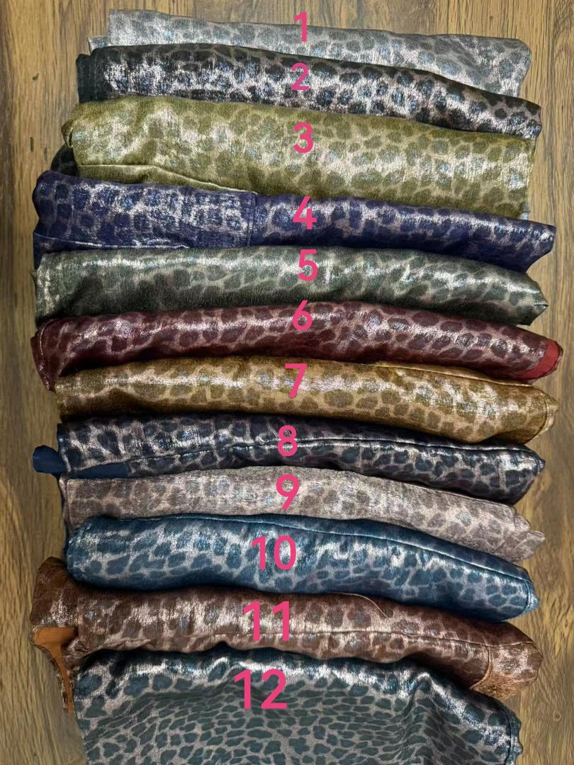 藏式春季新款豹纹衬衫