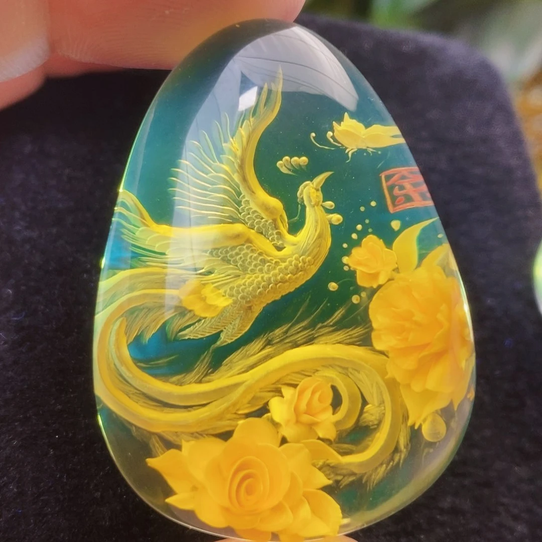 【闪购商品】金珀吊坠(不含链)未镶嵌
