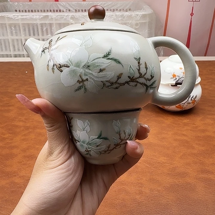 玉兰西施一壶二宽口杯