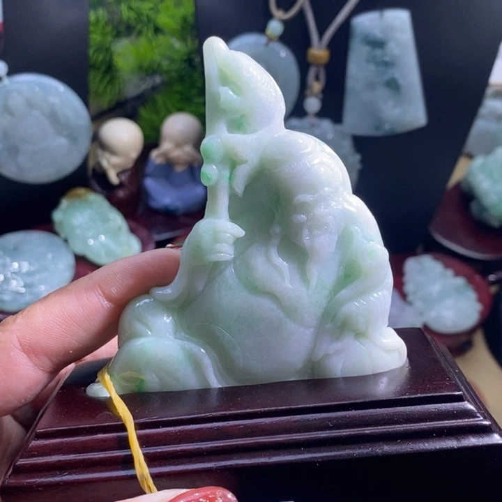 【闪购商品】颈饰未镶嵌翡翠财神