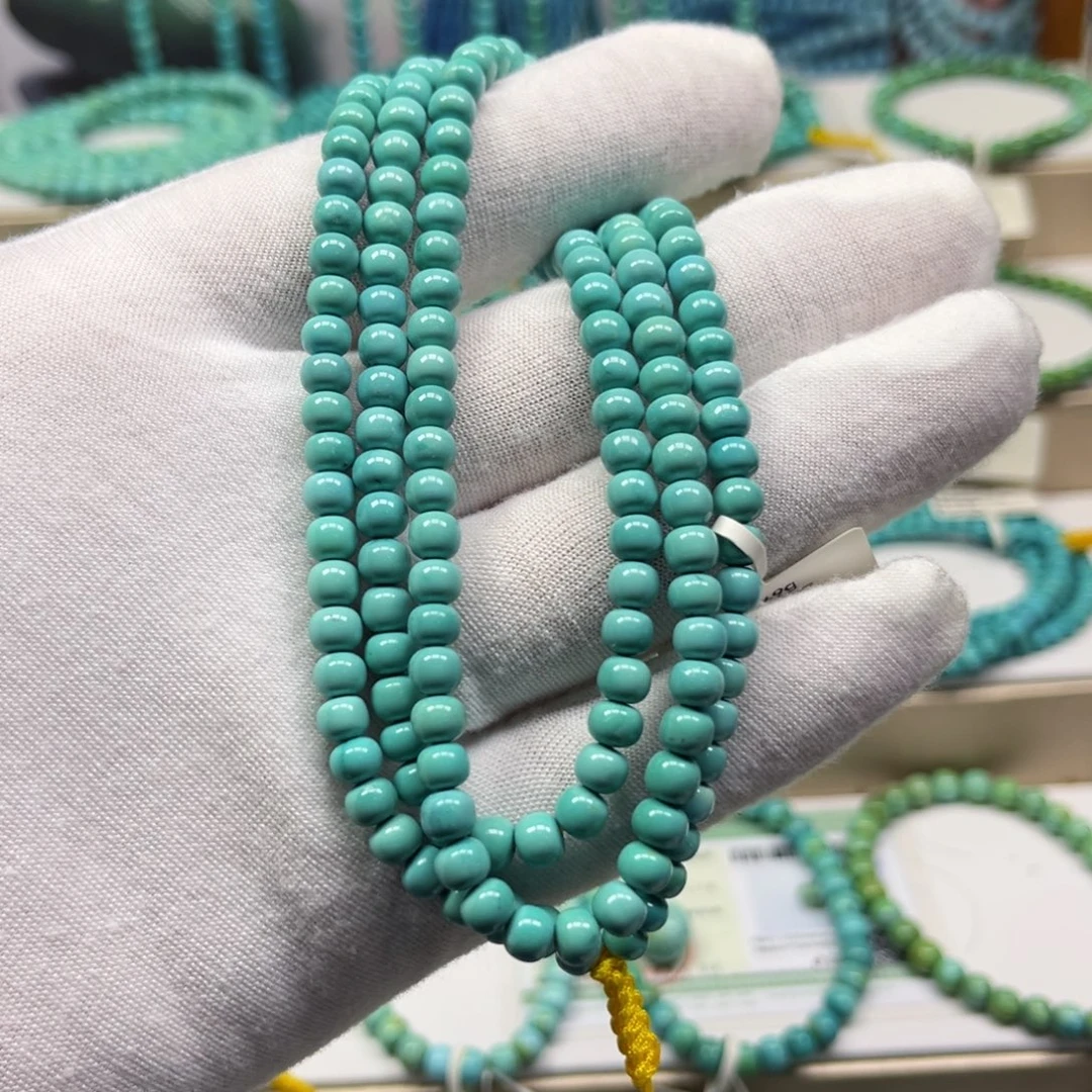 绿松石未镶嵌手链