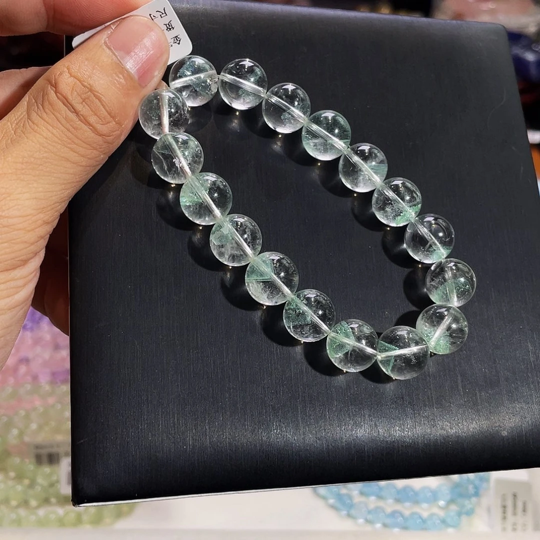 未镶嵌手链水晶金字塔翠幽灵11.5mm