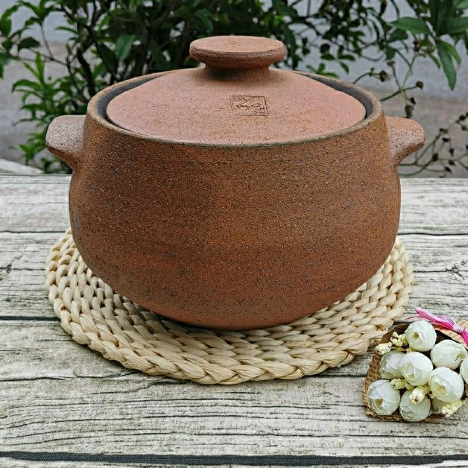 砂锅煲汤荥经砂锅全手工老式功能黑砂孕妇专用