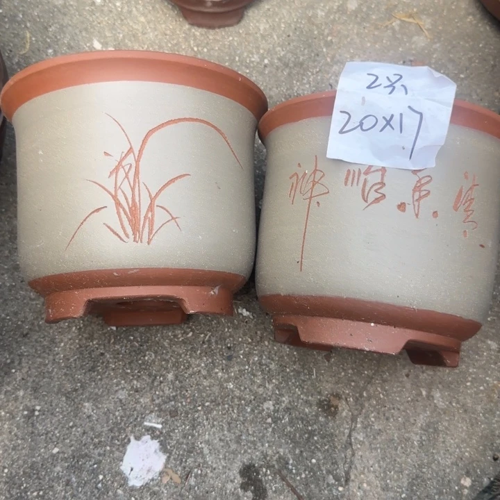 紫砂花盆特价清仓
