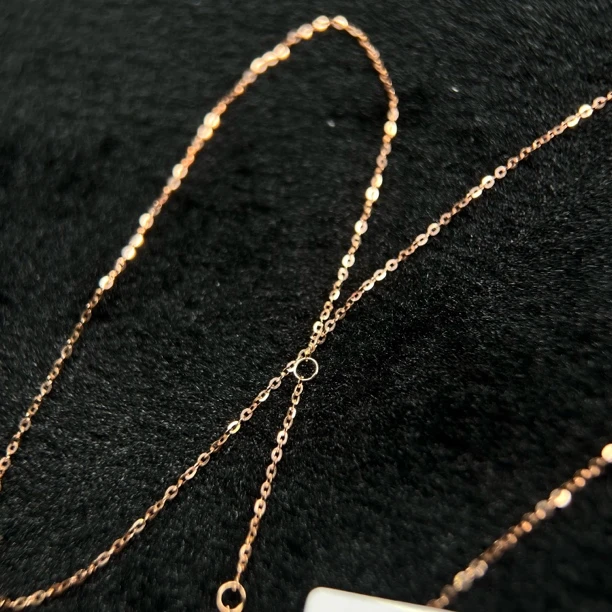 【广潮金钻】金750项链