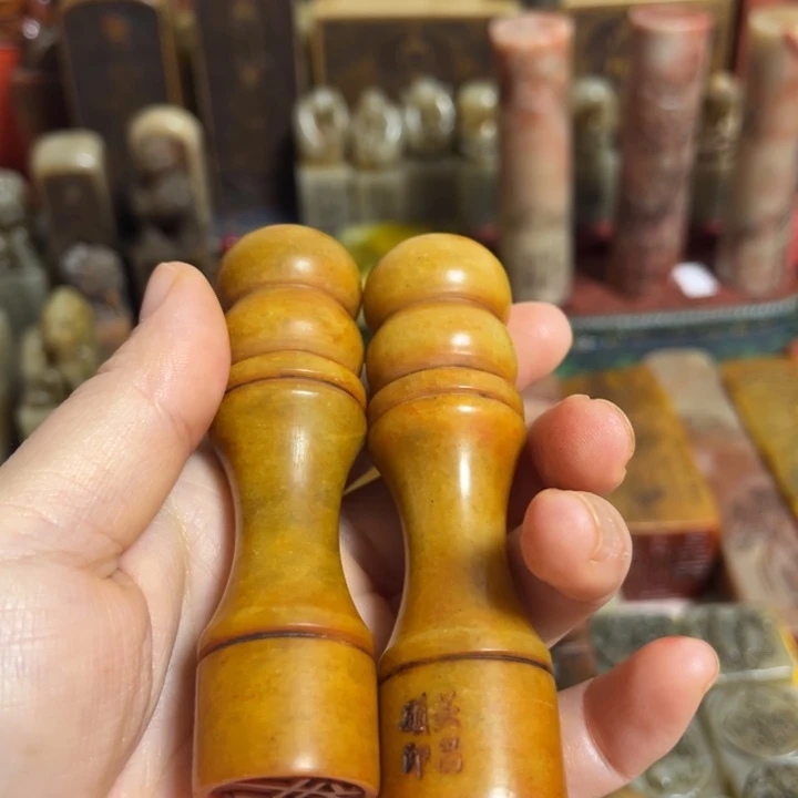 友***家圆柱印章六个一共六个