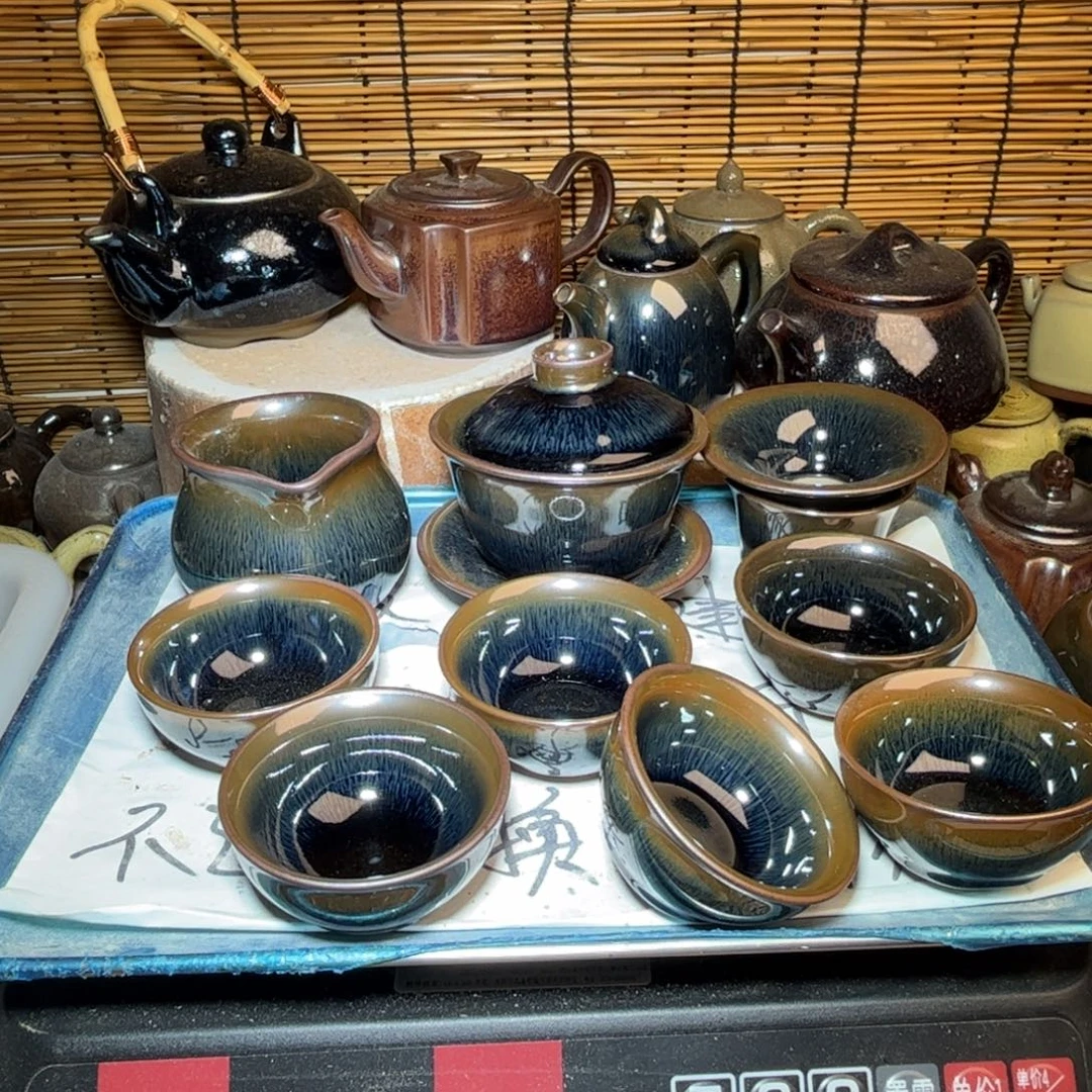 茶盏建窑建盏 微瑕作品