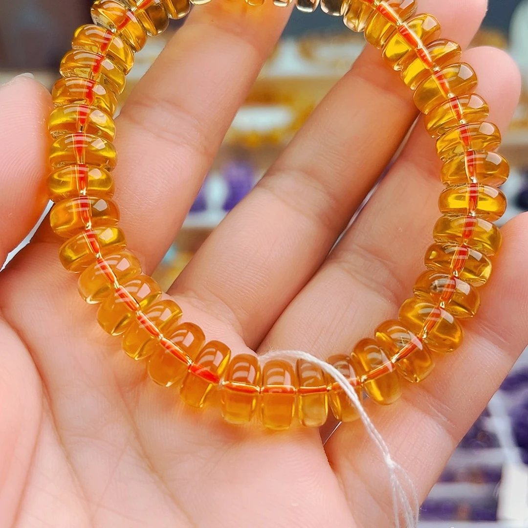 水晶未镶嵌手串天然保真