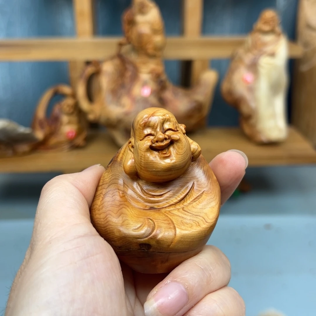 乌***苏柏木崖柏木摆件手把件，