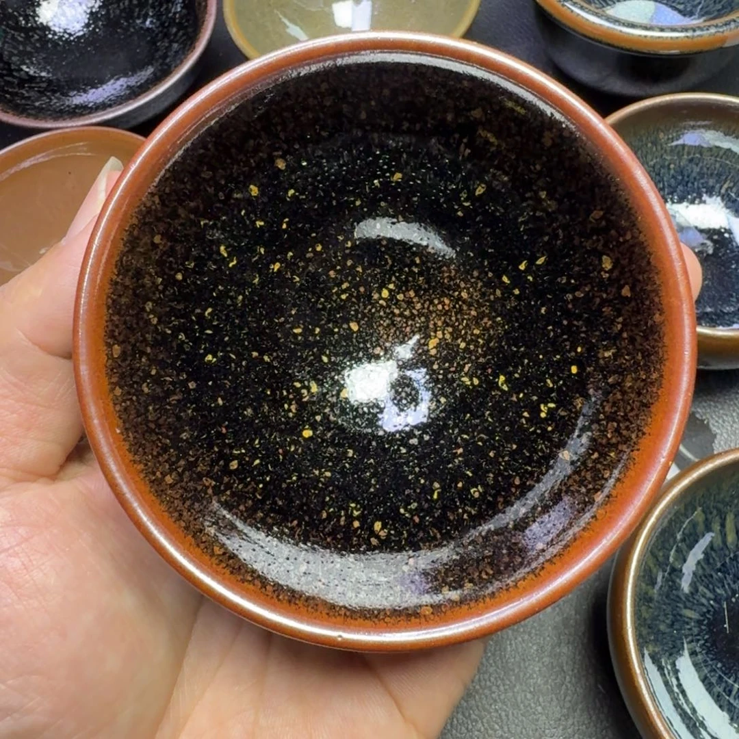 ****蛋摆件古时茶器建窑建盏08