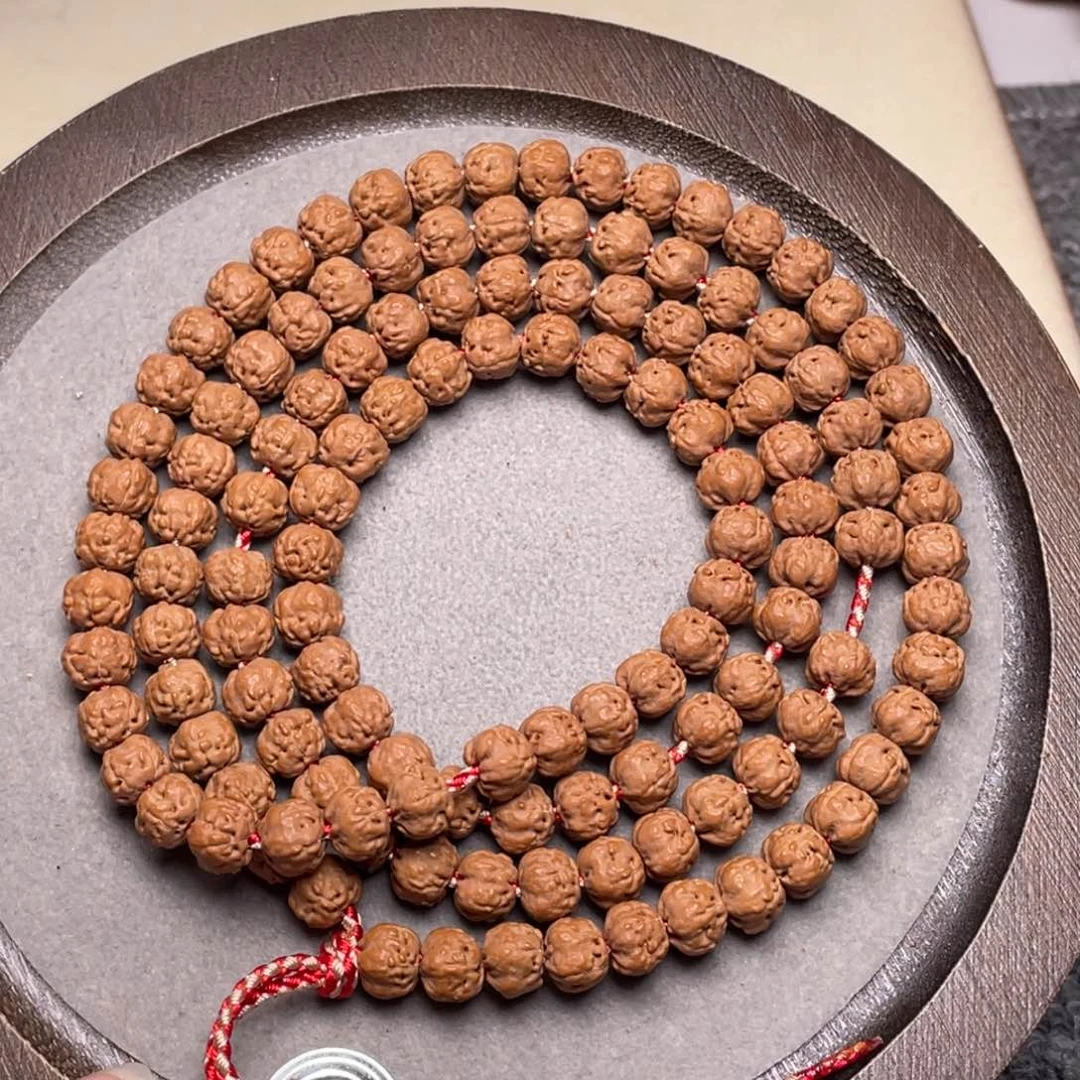 手串金刚菩提沸*私人定制超头佛手108尺寸7.5➕