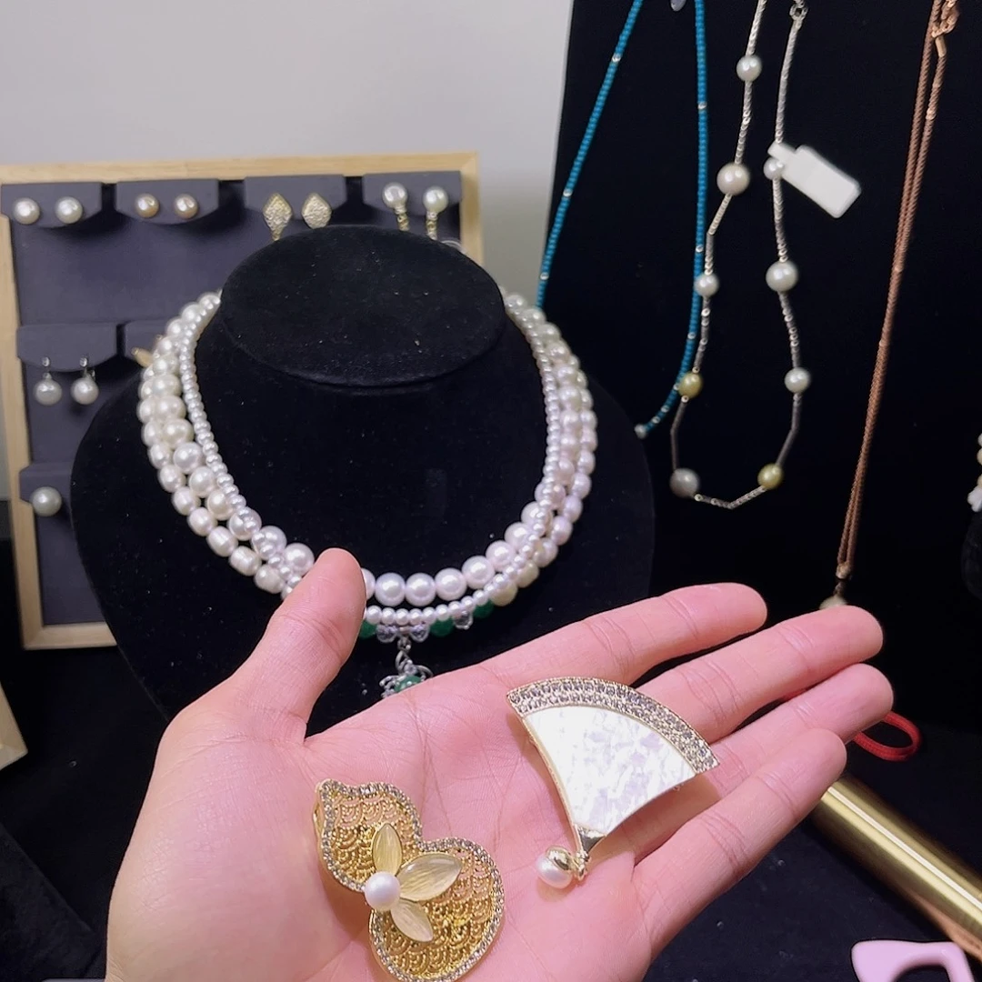 大理石铁合金随机胸针