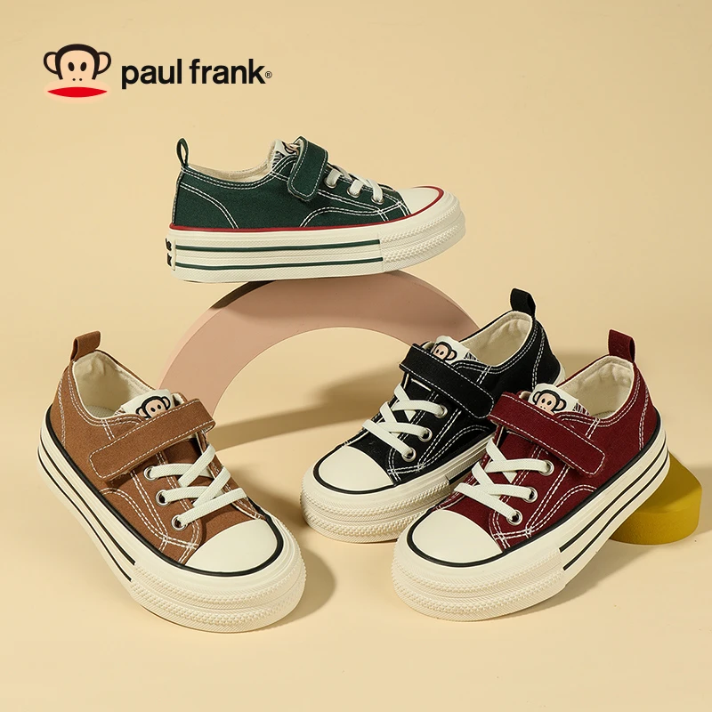 大嘴猴童鞋2025夏季时尚百搭儿童休闲鞋舒适软底帆布鞋3183431225