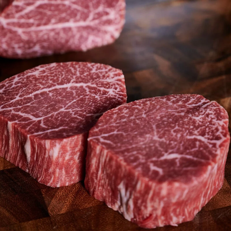 原切牛排澳洲m9和牛菲力原料 原切谷饲里脊儿童健身雪花牛扒9+