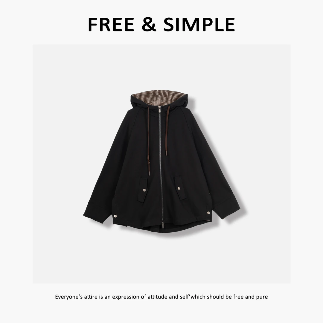 Free&Simple-‘西西里’秋冬款个性街头慵懒风时尚百搭外套-10159