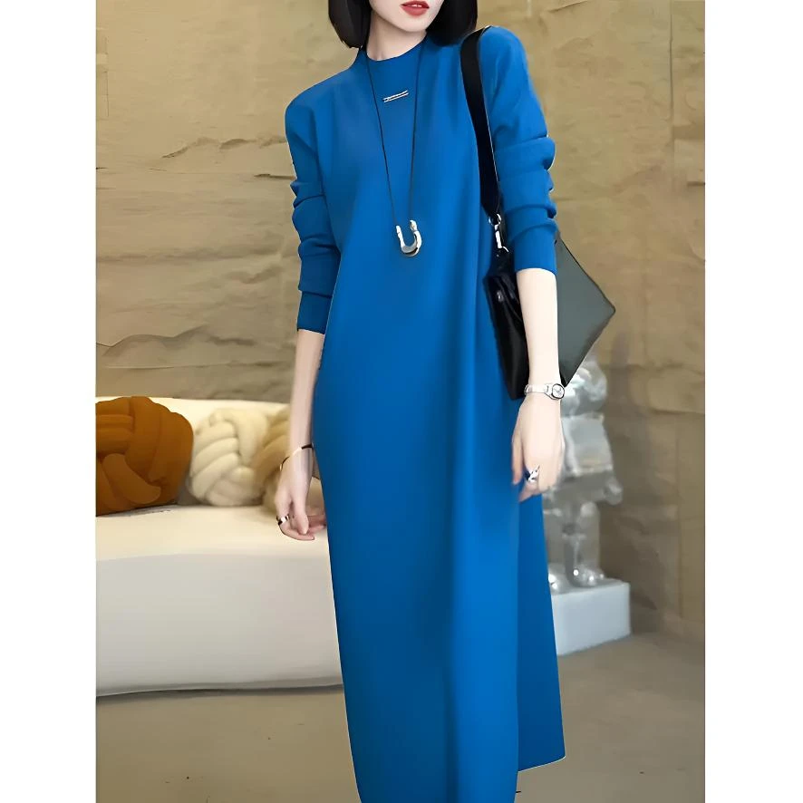 大码秋冬FC轻奢小众气质新款女款气质服装连衣裙子高级感女装2025