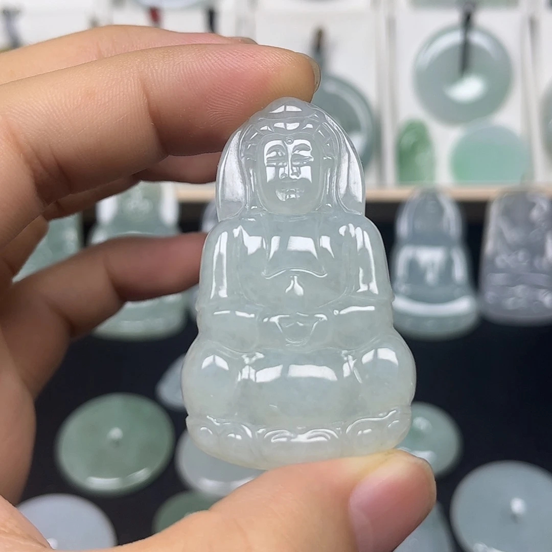 翡翠未镶嵌颈饰缅甸翡翠