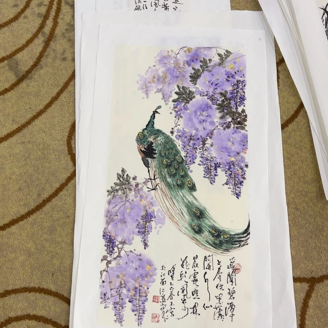 哈***哈国画杜成鹏老师作品刘