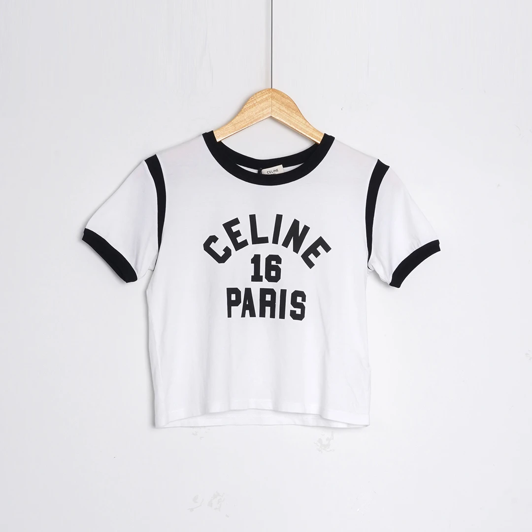 全新未使用 Celine/思琳 绵/SC1368/短袖/S码