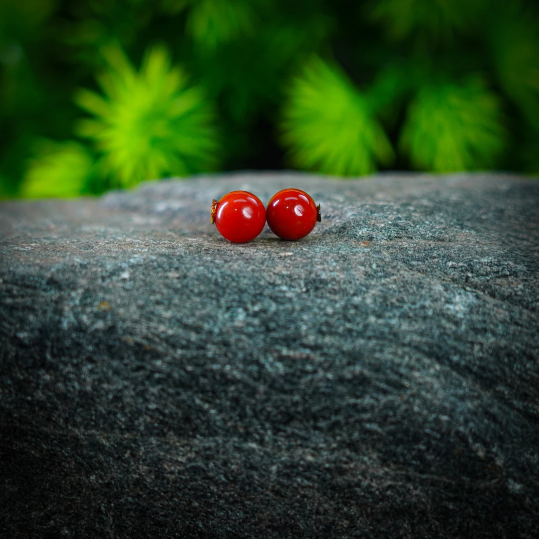 【新月阁】南红对珠多样性发货