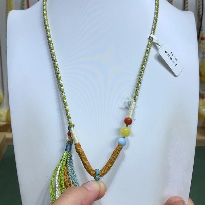 蜜蜡裸石未镶嵌特价挂绳