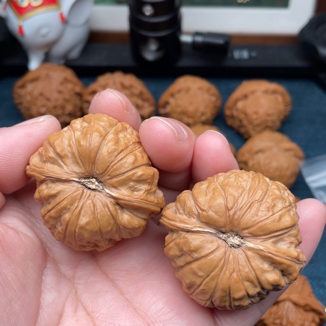 文玩核桃把件全品南瓜墩44