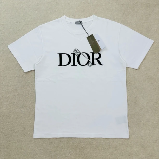 未使用 DIOR/迪奥 刺绣logo短袖/XL码/WL1768