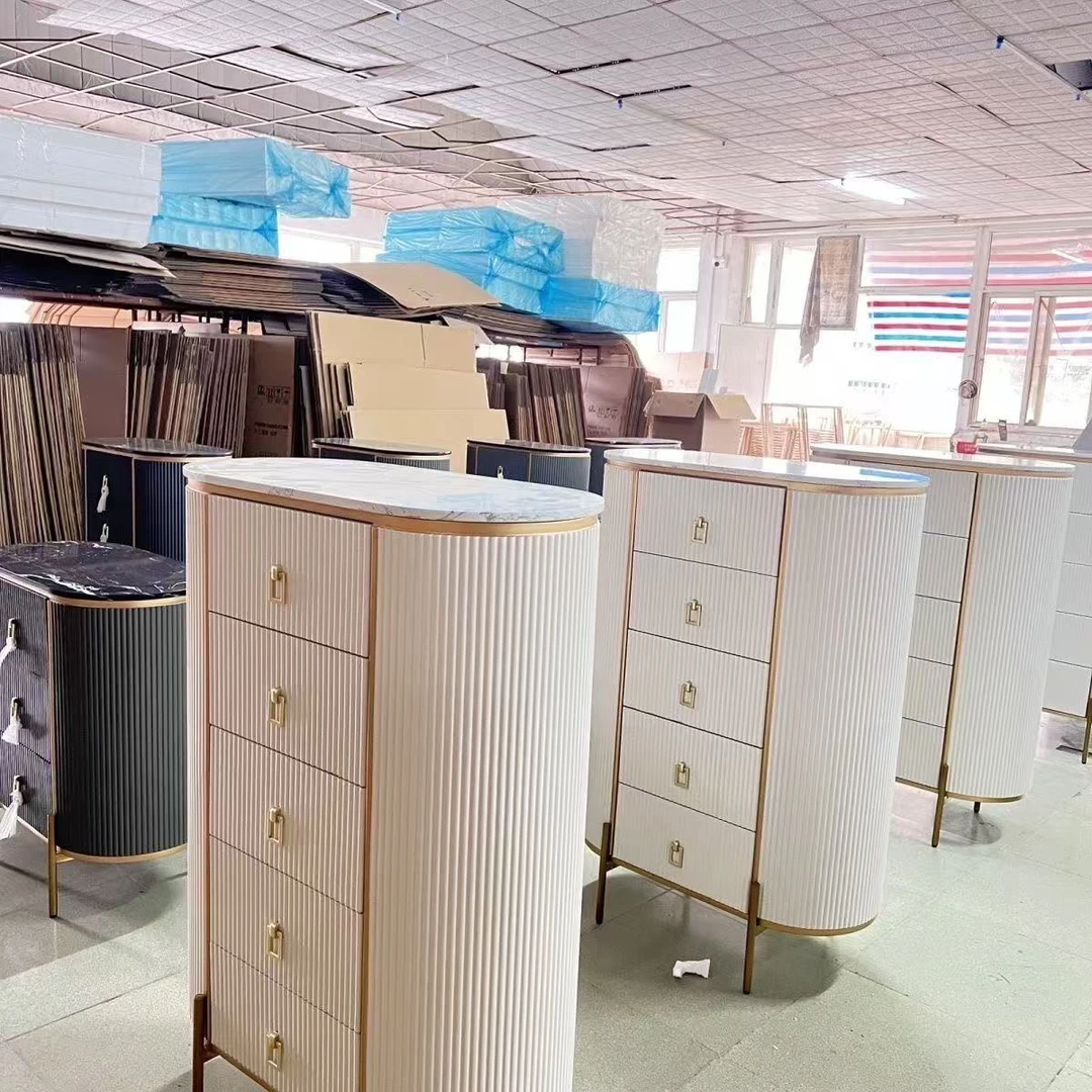 【得颖家】桦木实木简约斗入户卧室后现代三四五斗柜收纳装饰柜储