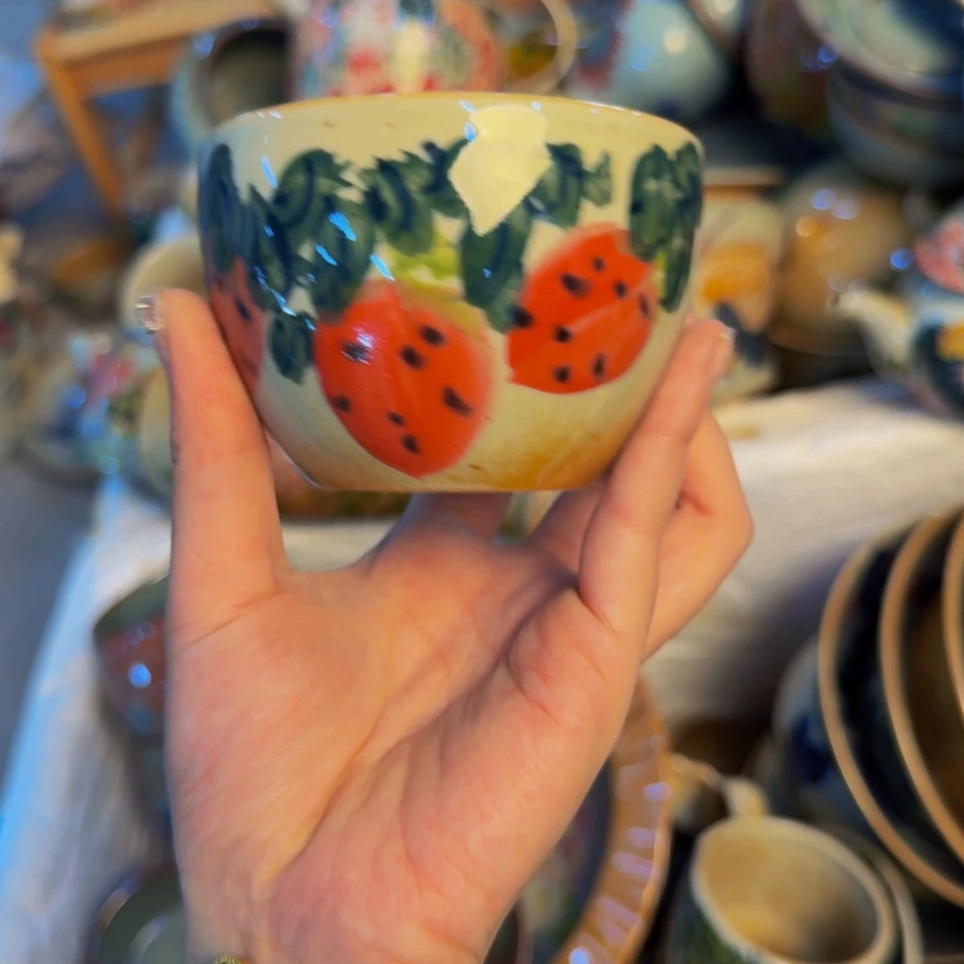 瓷片景德镇陶瓷手工手绘