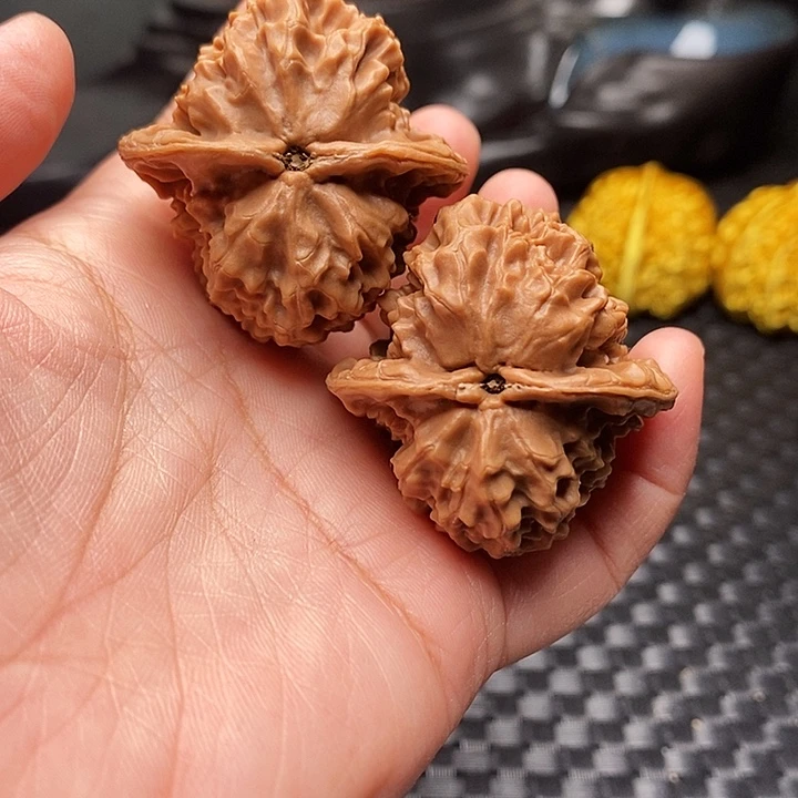 把件桃核野鸡39尺
