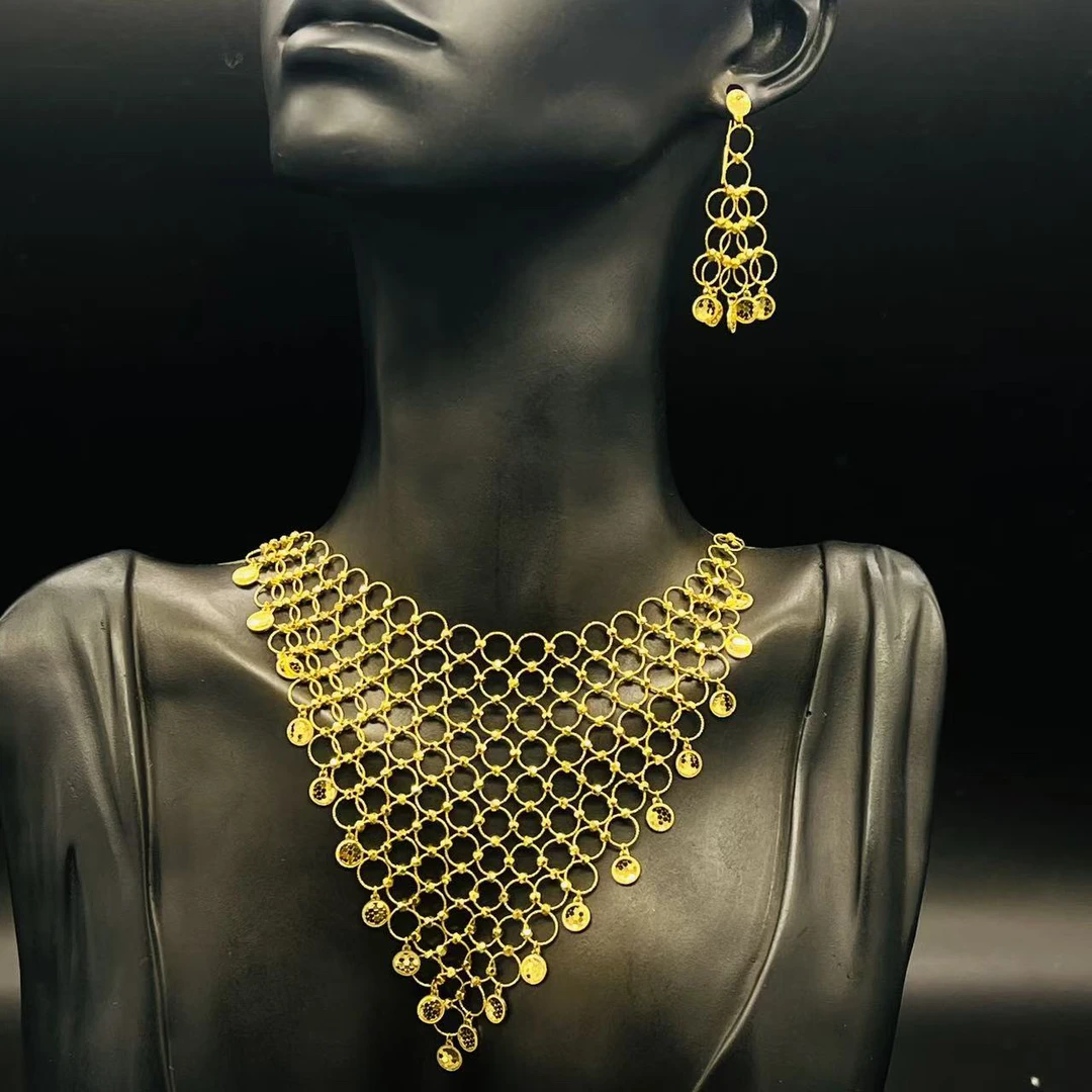 B播 28.33g足金999套链 e