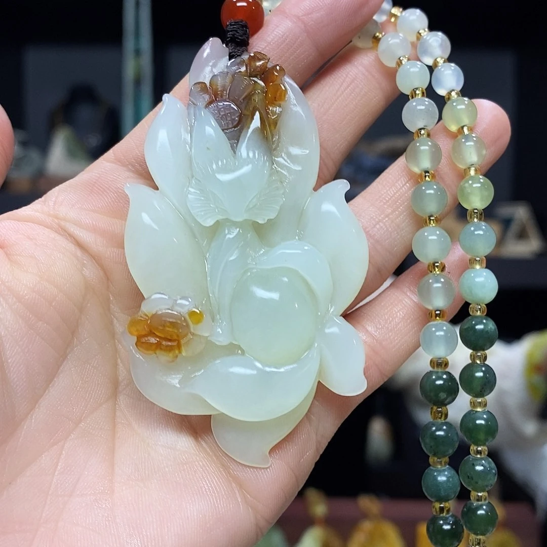 岫玉挂件吊坠未镶嵌