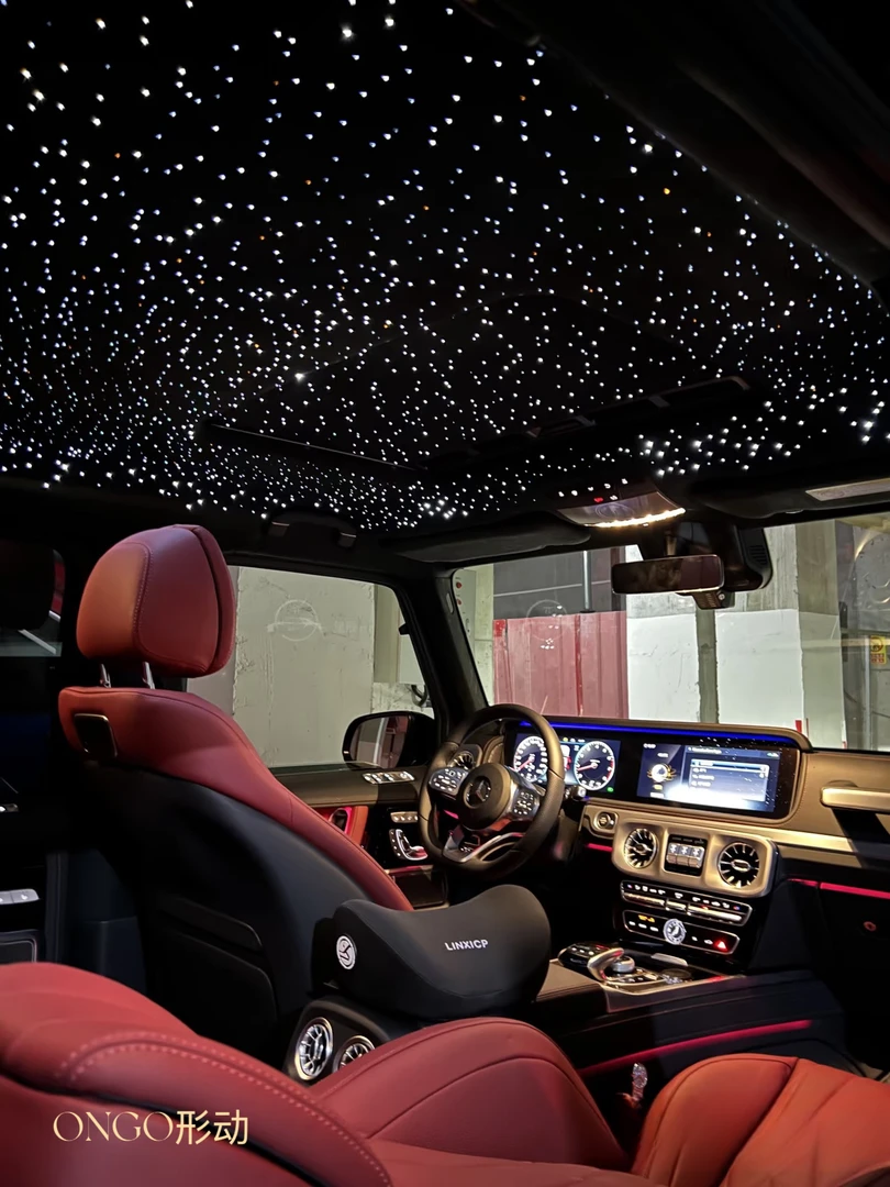 适用于奔驰S级E300L保时捷问界极氪宝马星空顶全景天幕电动遮阳帘