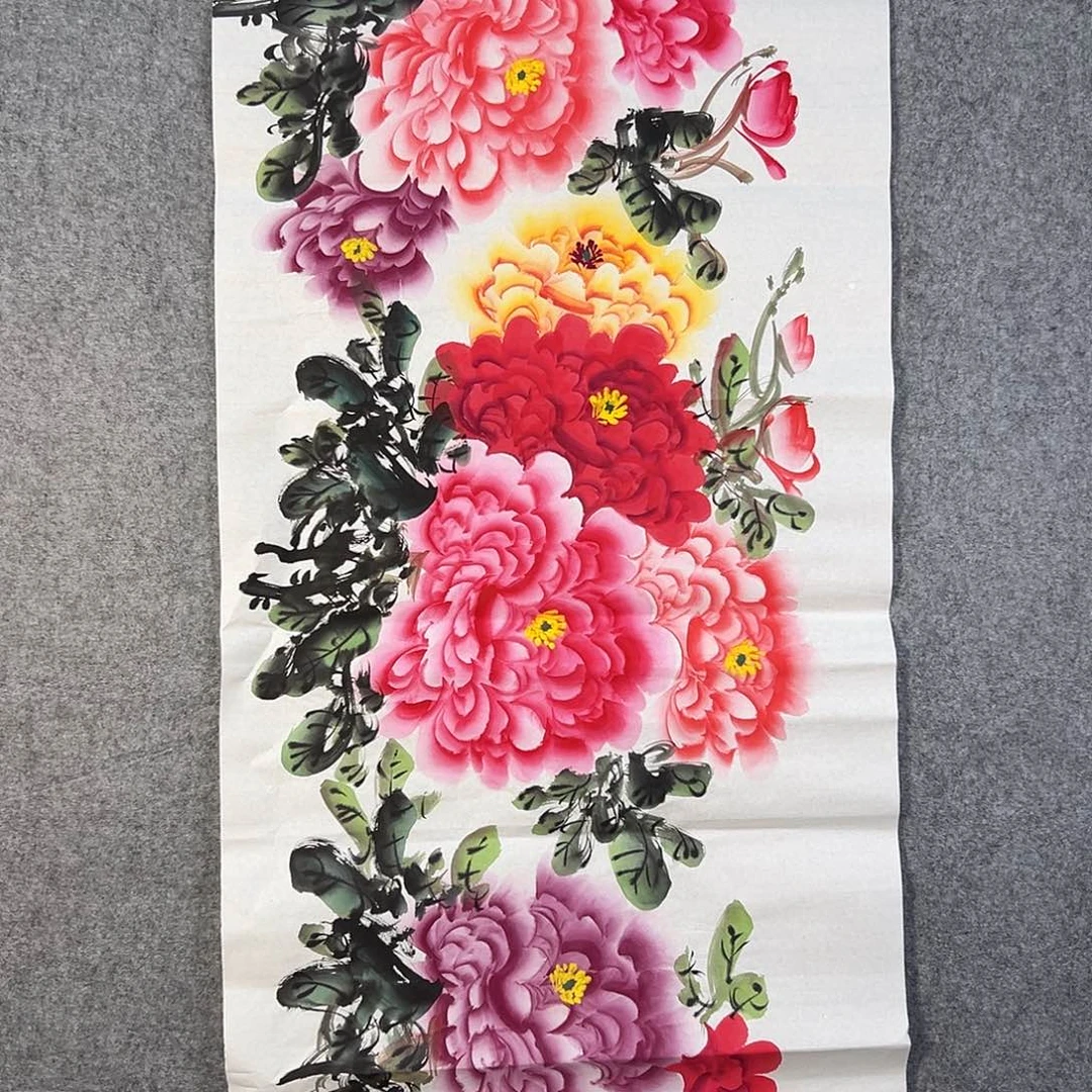 国画253 花鸟在此处飞翔也不太可能