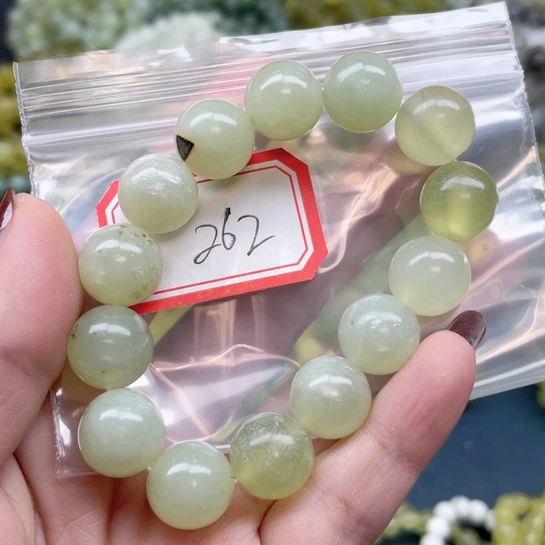 未镶嵌蛇纹石玉手串