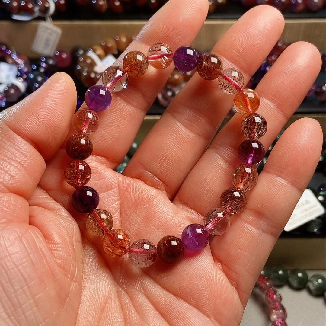 水晶手链未镶嵌超七8➕