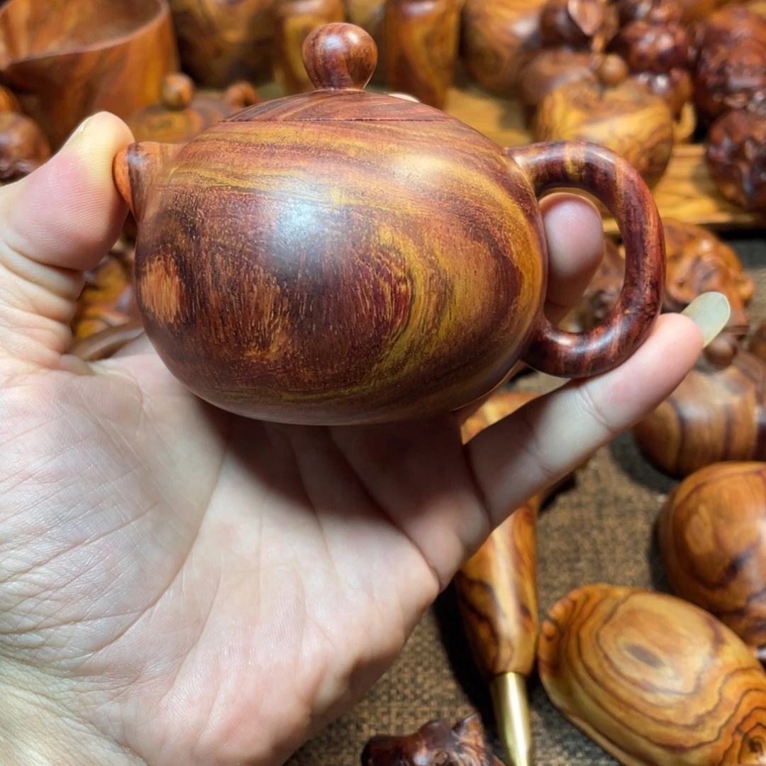 用***2黄花梨/降香黄檀壶