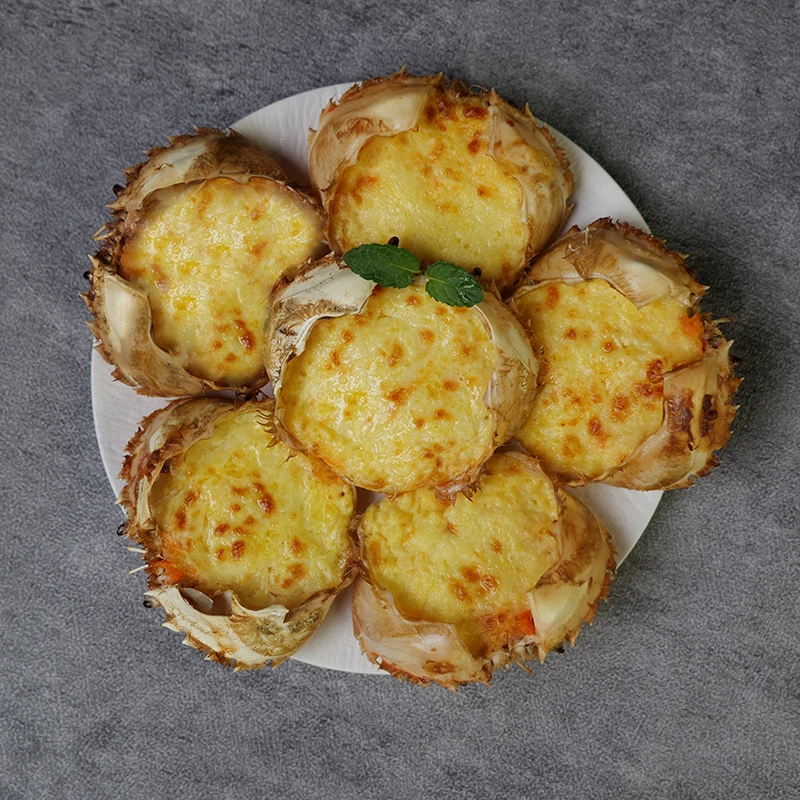 【直播间同价】芝士焗蟹宝日料加热即食早餐店 芝士焗蟹宝300g袋6只