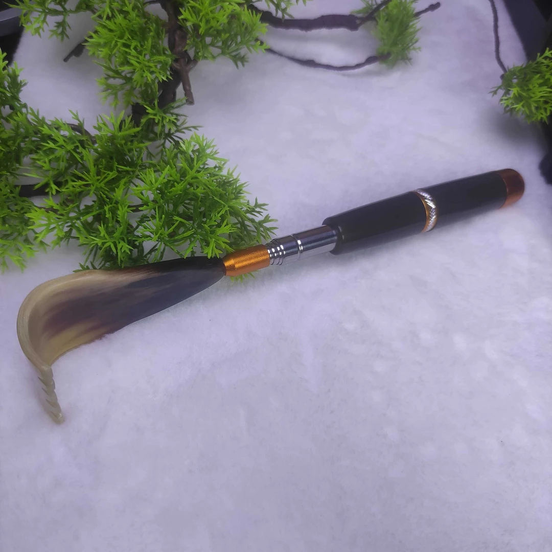天然牛角不求人伸缩扒