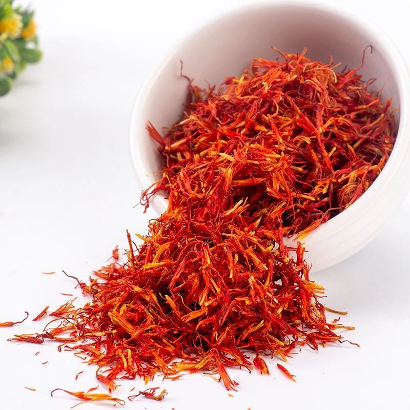 正宗新疆红花 不掺假不熏硫 精选优质红花头茬新货可搭配枸杞桑葚
