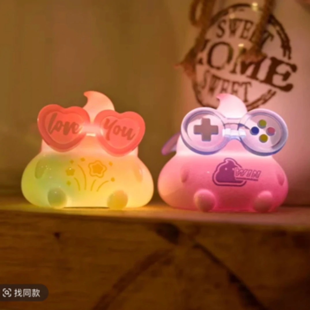 Emmm君blingbling小灯系列盲盒粑粑萌粒灯发光