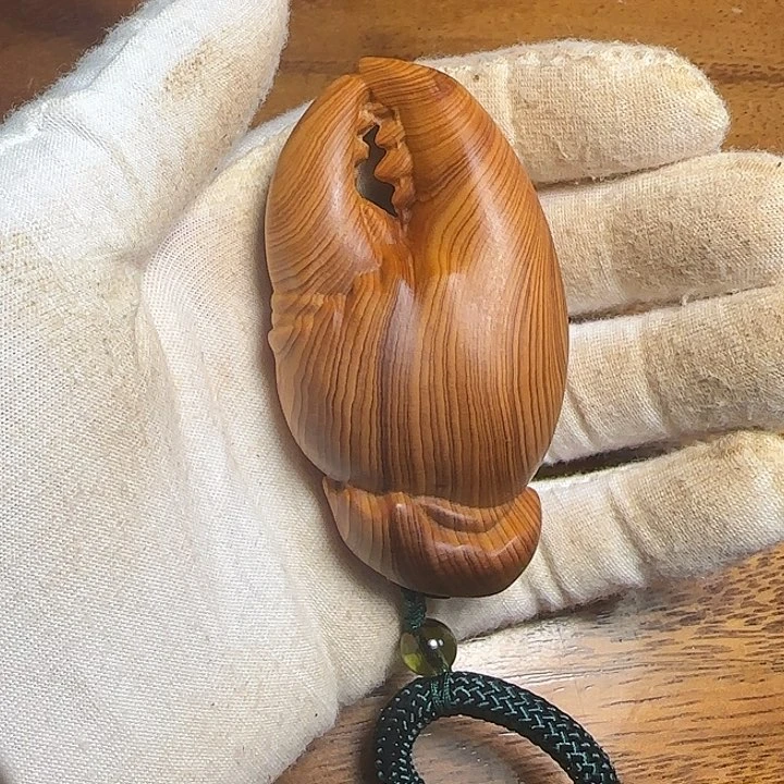 柏木（崖柏）全陈化老料把件