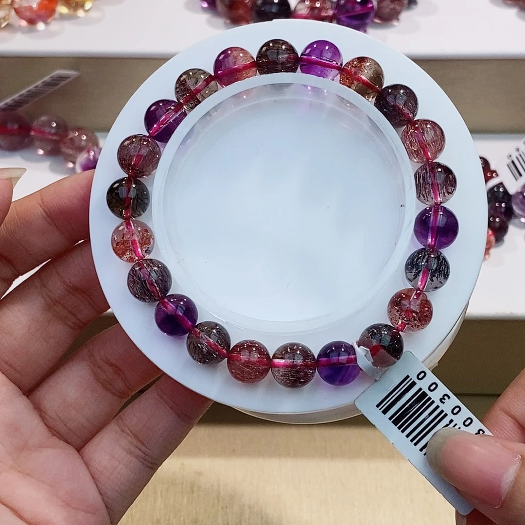 手链未镶嵌水晶黑加仑8