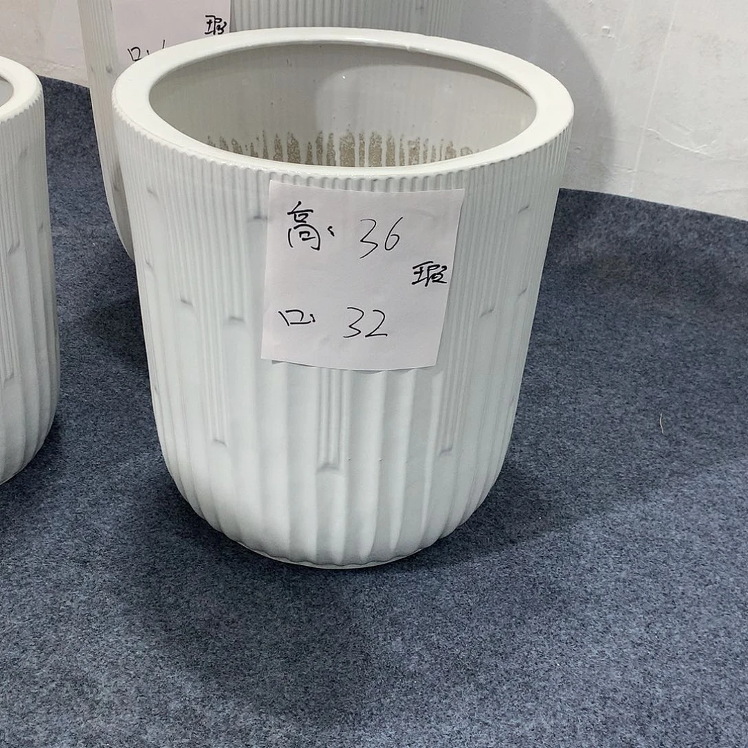 高温陶瓷花盆微瑕