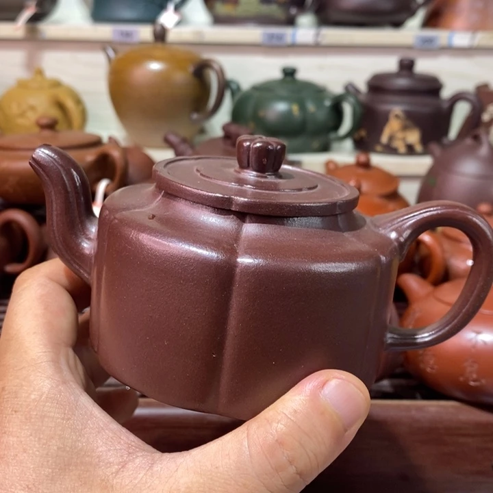 山****茶壶紫砂精工制作