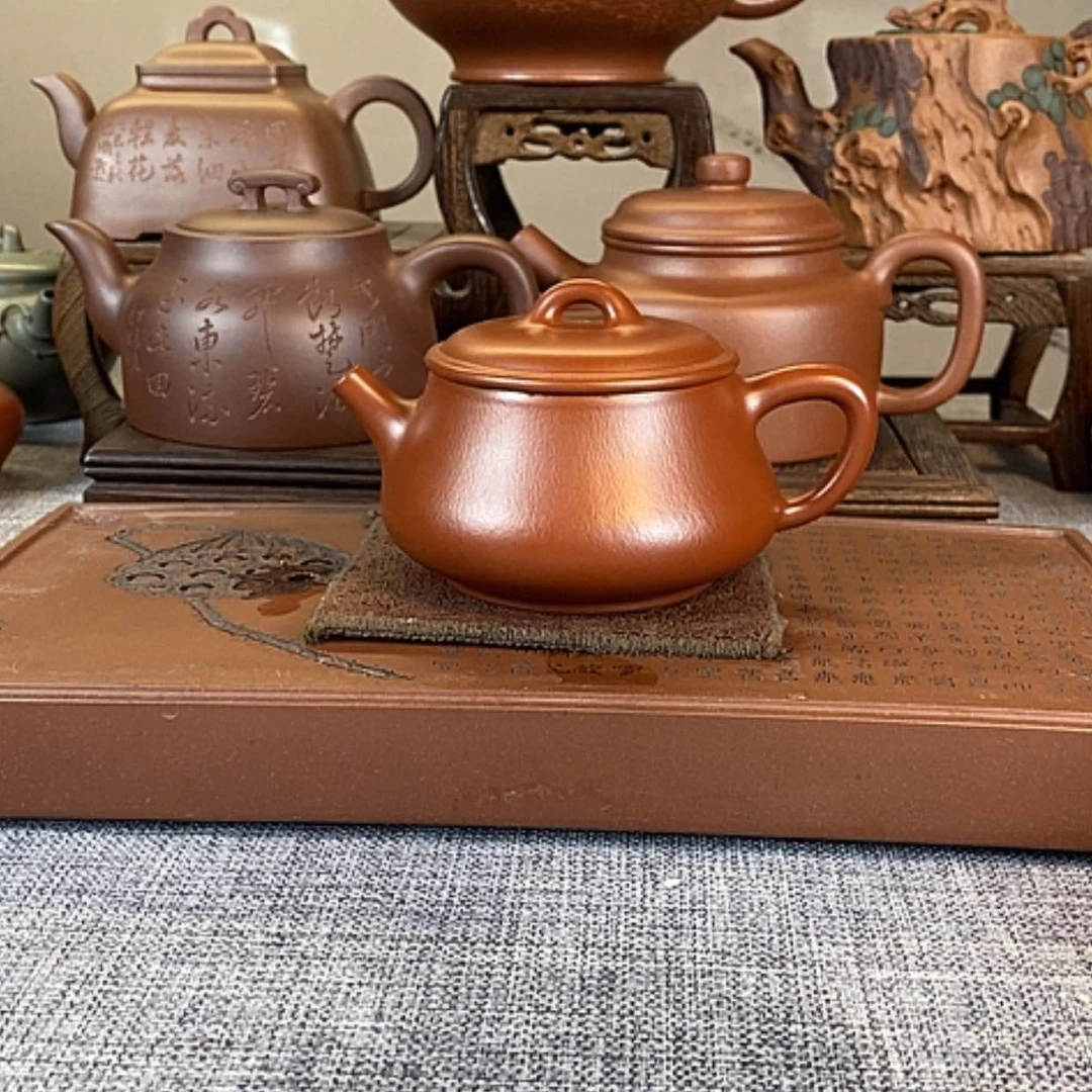 【闪购商品】茶壶紫砂M***練宜兴紫砂壶收藏