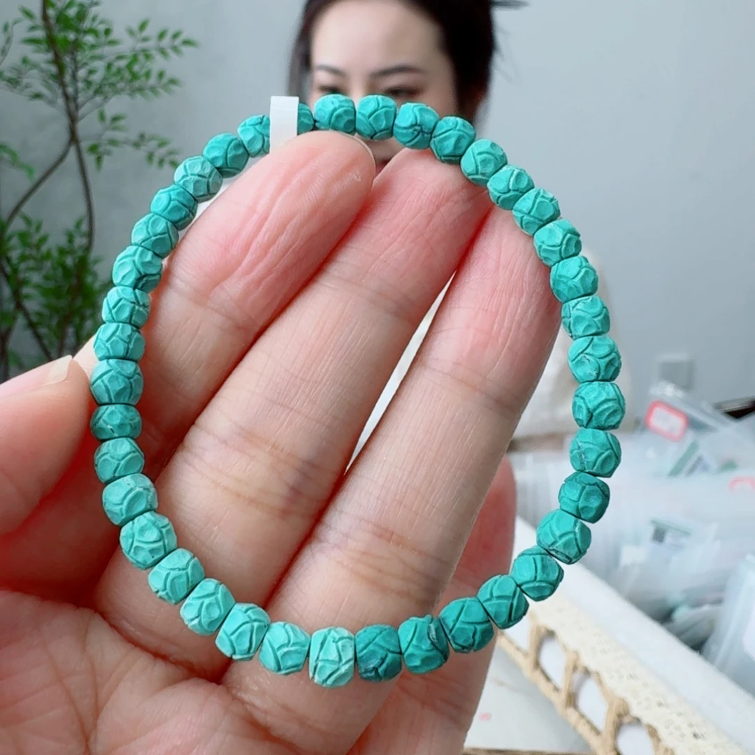 未镶嵌绿松石珠宝奇石