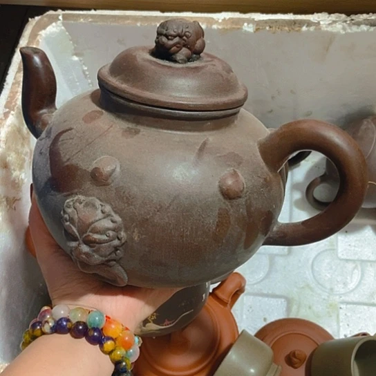 全手工，半手工制作宜兴紫砂壶