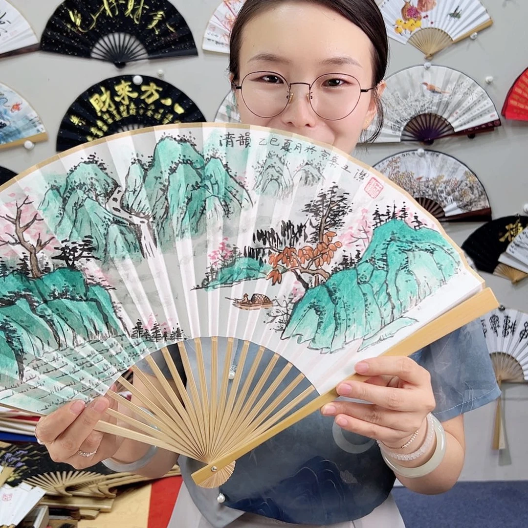 书法书法 95寸玉竹 手写手绘 默认粘好