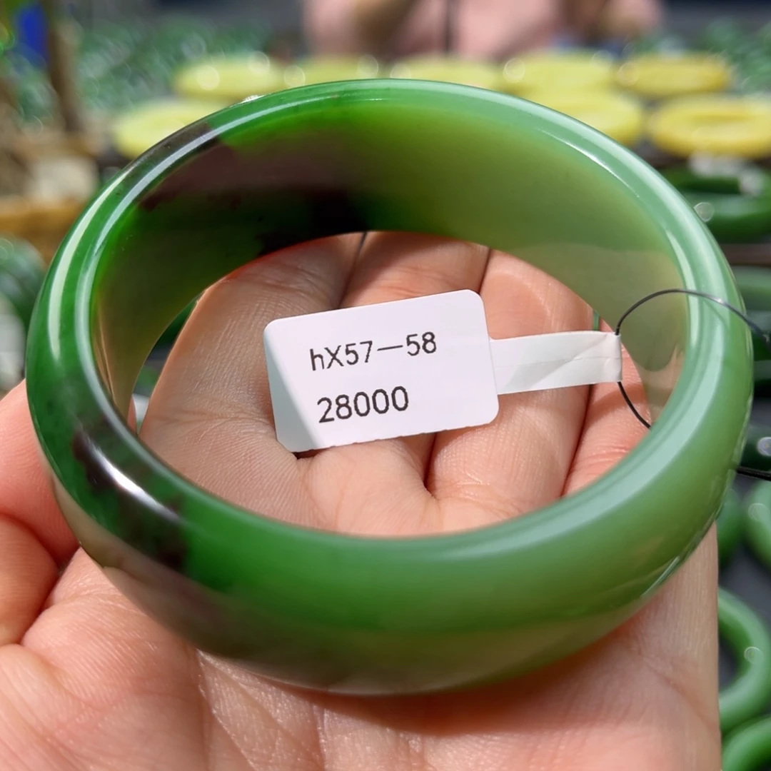 和田玉（碧玉）手镯未镶嵌